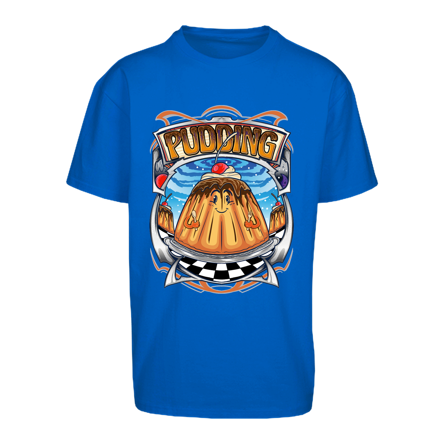 PUDDING MEGA PRINT OVERSIZE SHIRT