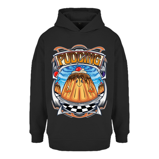PUDDING MEGA PRINT OVERSIZE HOODIE