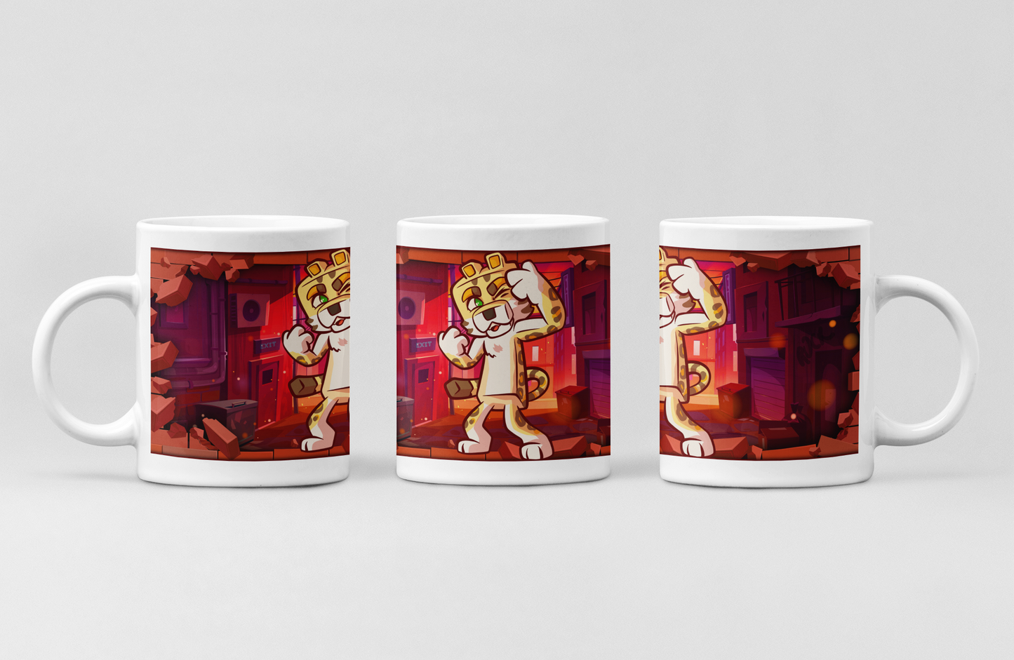 Katze Design Tasse