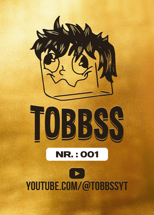 Gold Autogrammkarte